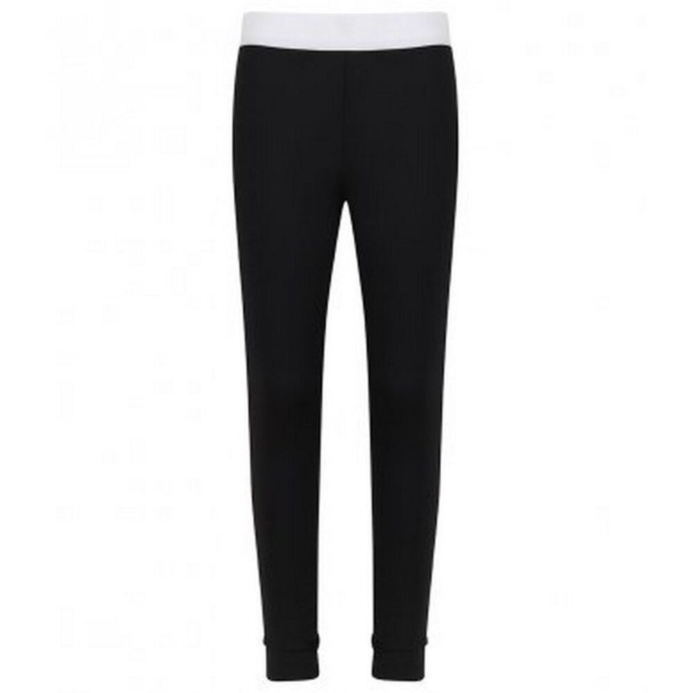SF Girls Fashion Leggings / Black/White